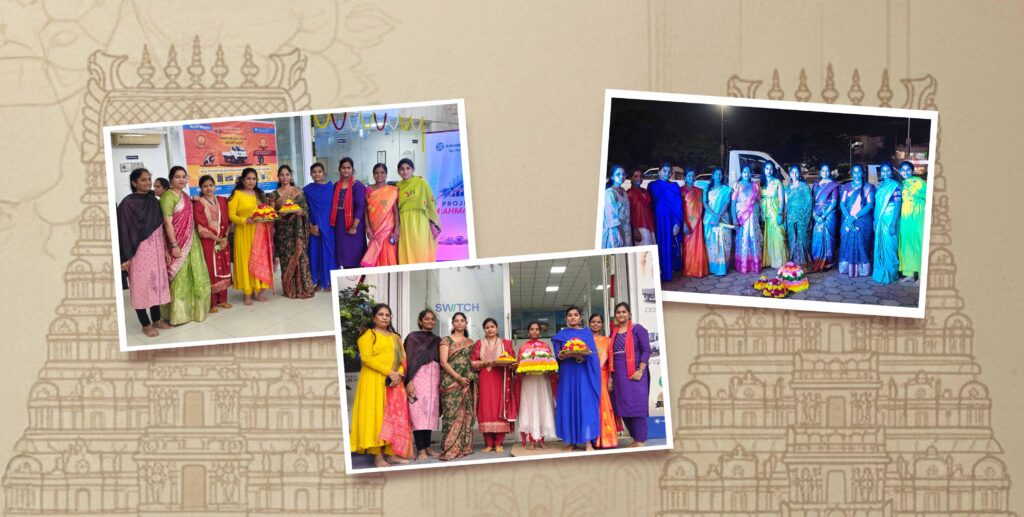 Malik Motors Celebrates Bathukamma with Joy and Colours!